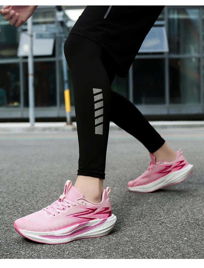 Neue Sportschuhe für Männer Leichte Laufschuhe mit Carbonplatte Atmungsaktive Mesh-Sneaker für Marathonrennen und Leichtathletik-Training – Detail 30
