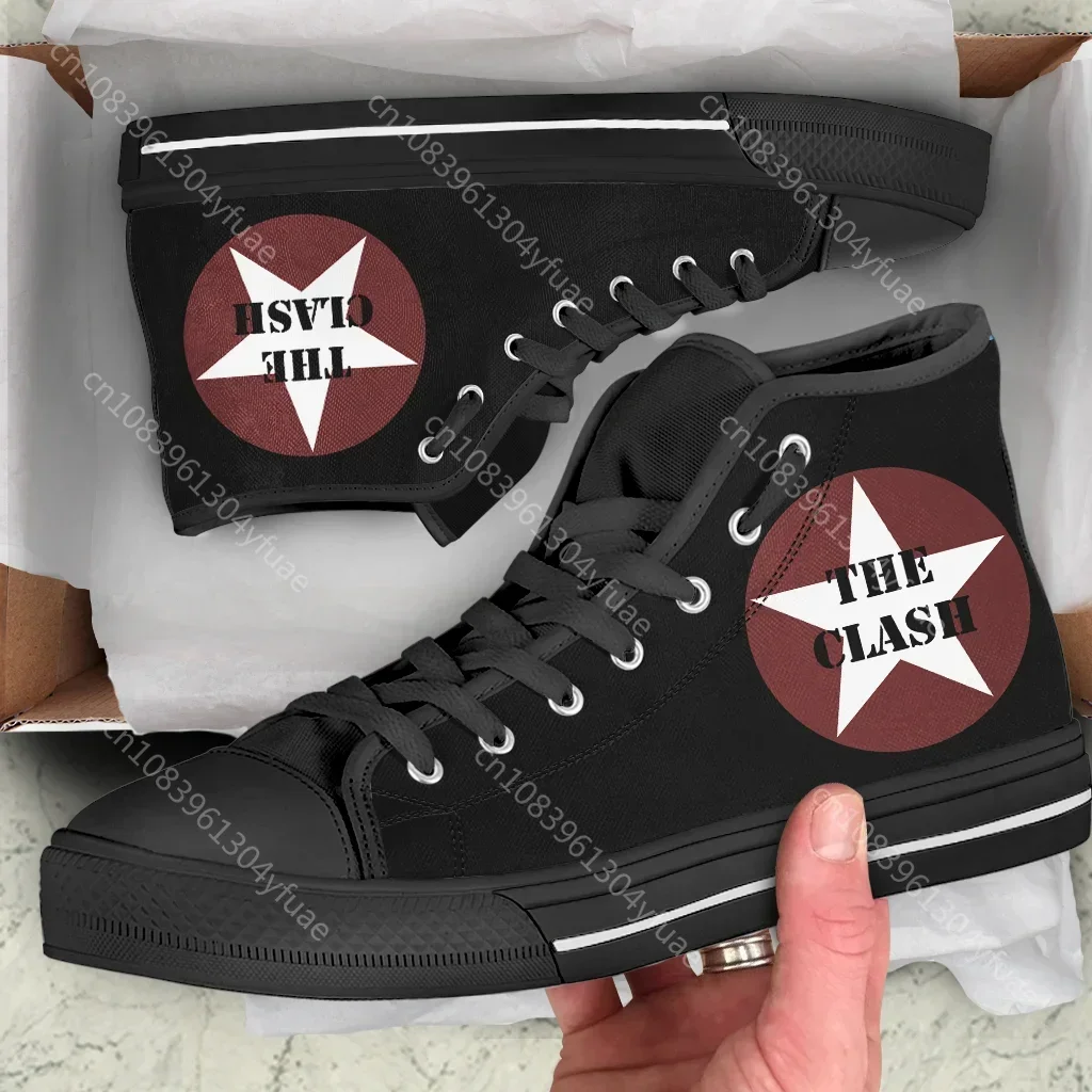 حار بارد أزياء جديدة الصيف أحذية رياضية عالية الجودة عارضة أحذية الرجال النساء الصدام الفرقة عالية أعلى أحدث الأحذية الكلاسيكية مجلس #3