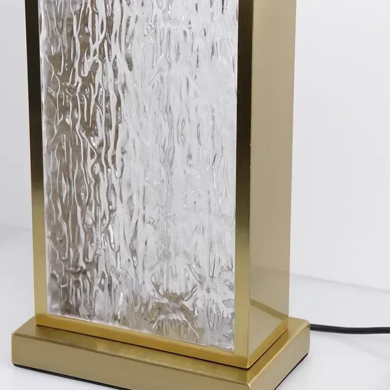 SANDYHA Modern Simplicity Vitreous Floor Lamp Standing LED Light Bedroom Decoration Living Room Study Indoor Lighting Fixtures