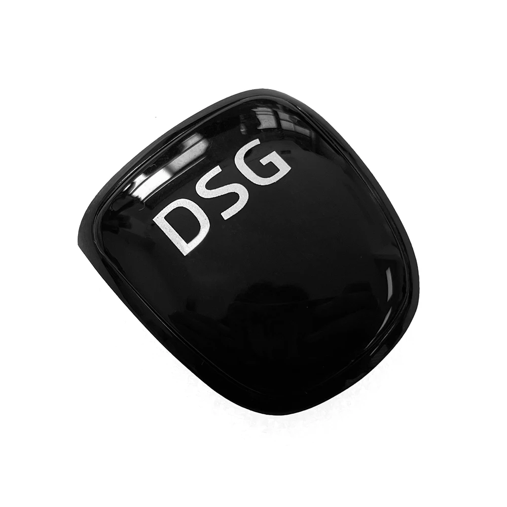 DSG painted black shift knob leather side cover interior accessories Skoda Octavia Superb Fabia Yeti