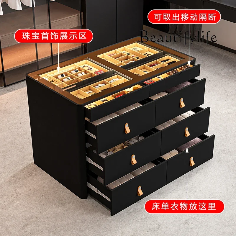 X36 Cloakroom Nakajima Counter Premium Jewelry Accessories Display Desk Women's Clothing Store Nakajima Display Cabinet