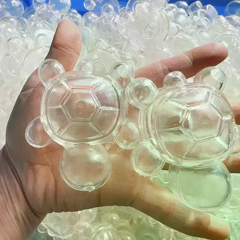 1PC DIY Turtle Empty Ball Skin Handmade Ball Decompression Slow Rebound Toy Sphere Jewelry TRP Casting Molds Tools
