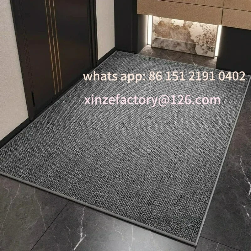

Customizable New Absorbent Door Mat Geometric Patterns Stain and Fade Resistant Entrance Welcome Carpet Suitable