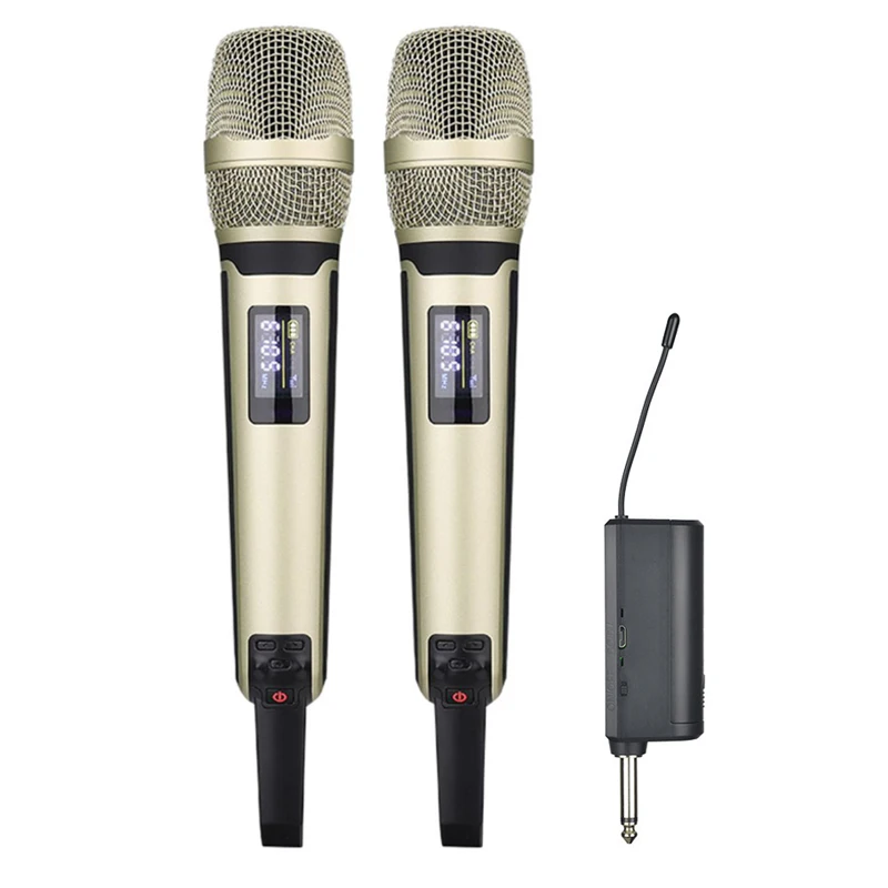 المهنية DJ المرحلة استقبال الصوت قابلة للشحن UHF SKM9000 أنيق يده ميكروفون لاسلكي المحمولة للغناء المباشر #2