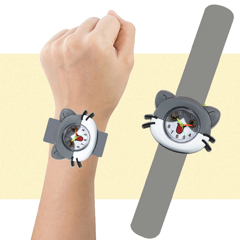 Waterproof Cartoon Kids Watch Educational Toy for Baby Learn Time Toys Boys Girls Watch Birthday Gift for Children Aged 2-15