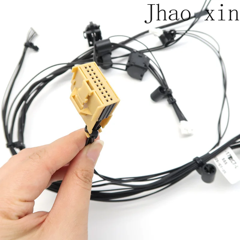 

Plug Assembly Front Headlight Internal Wiring Harness Assembly For Audi A6 C7 2017-2019 LOW Without AFS Headlight Wiring Harness