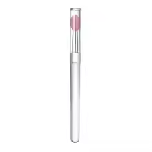 Nail Arts Silicone Applicator Sticks Reusable Chrome Glitter Applying Manicure Tool New Easy-Daub Pigment Silicone Nail Brush - AliExpress