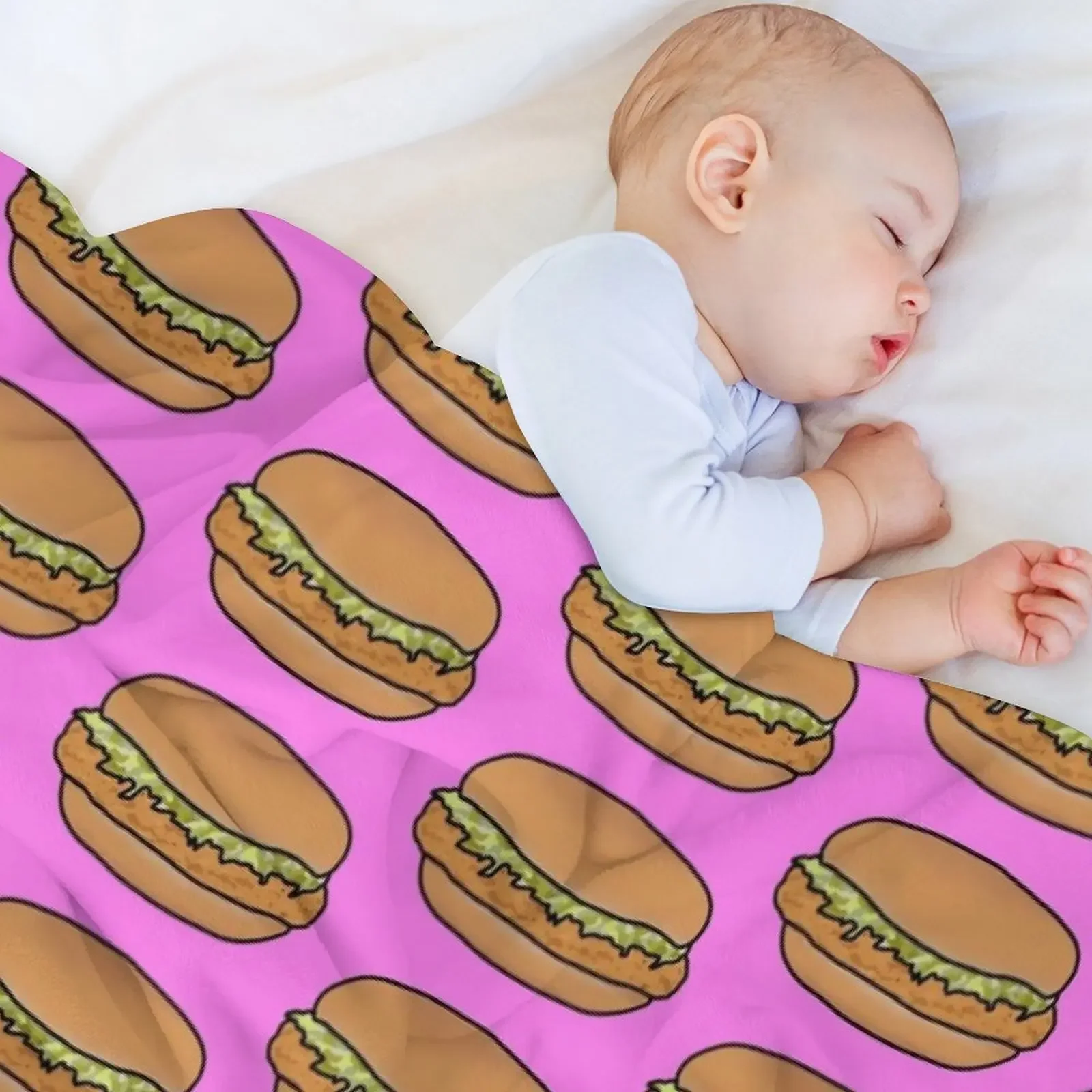 the mcchicken Throw Blanket christmas gifts blankets ands Blankets For Baby bed plaid Blankets