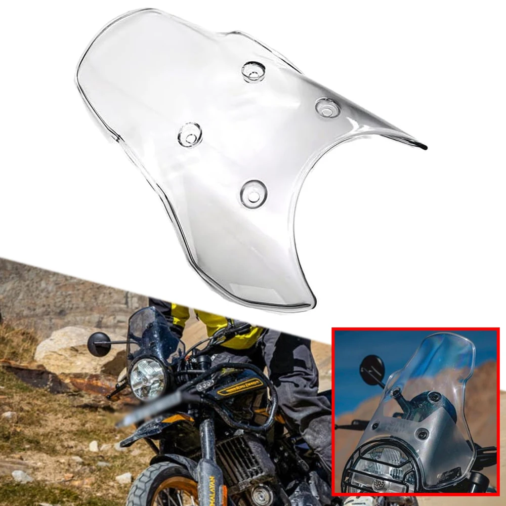 

For Himalayan450 HIMALAYAN452 Himalayan 450 452 2024 2025 Motorcycle Accessories Heightened Windshield Front Modified Windshield