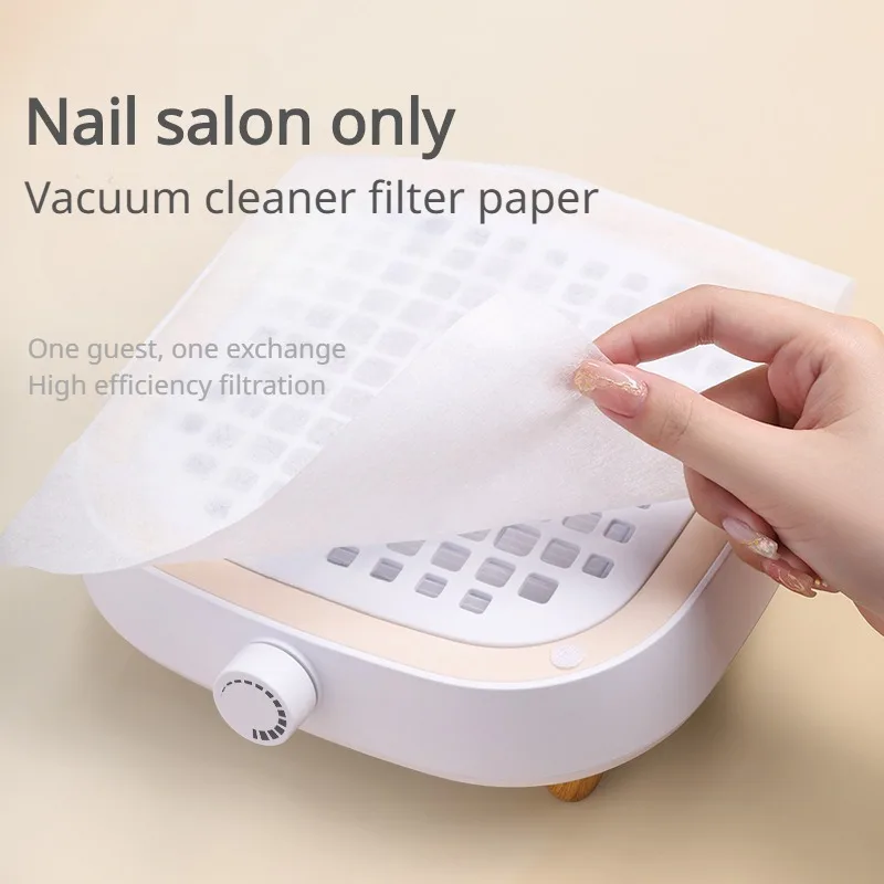 30Pcs/Bag Nail Polish and Nail Removal Nail Cleaner Non-woven Filter Cotton Paper Replace Dust Filter with Simple Cleaning Tools