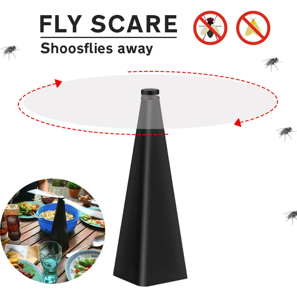 

Tabletop Fly Repellent Fan, Automatic Insect Deterrent for Outdoor Parties & Camping, Fly & Mosquito Repellent Fan