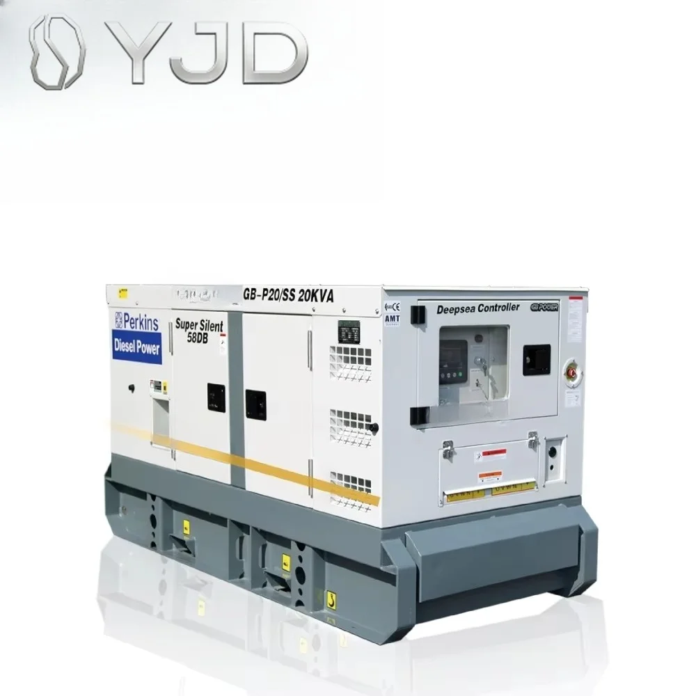 GB POWER Project Customization EPA Tier3 50/60Hz 25kva 1 Phase ATS Power Soundproof Super Silent for Diesel Generator Engine
