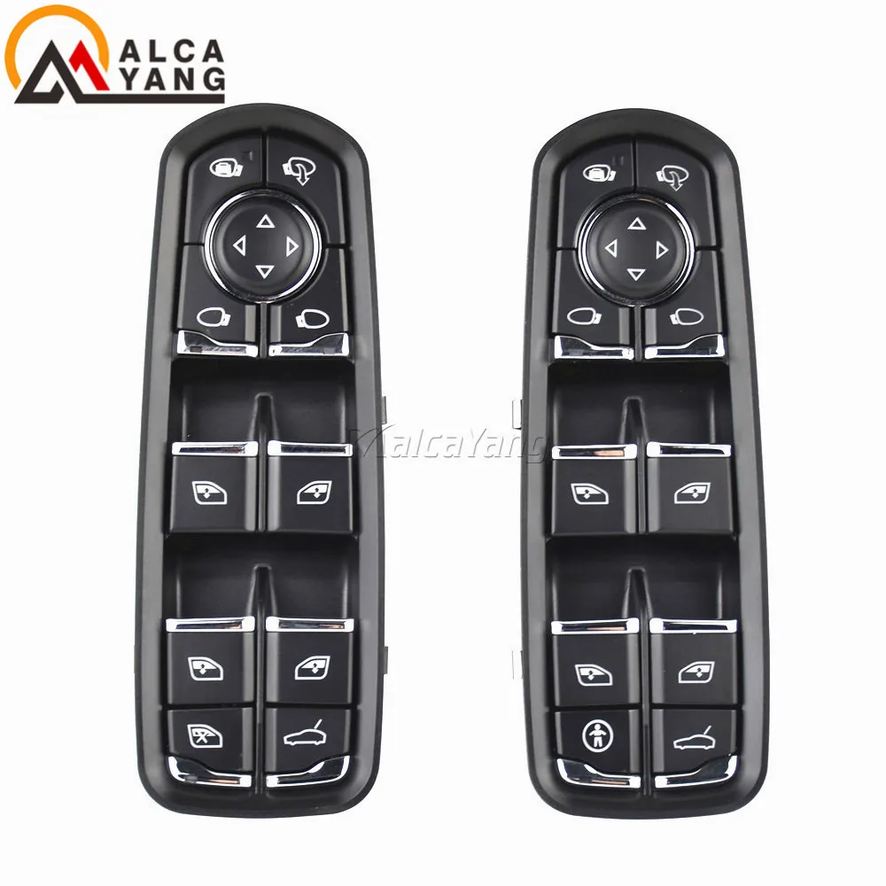 New Brand High Quality 7PP959855C 7PP959858RDML 7PP959858MDML Power Window Switch For Porsche Panamera Cayenne Macan 2011-2017