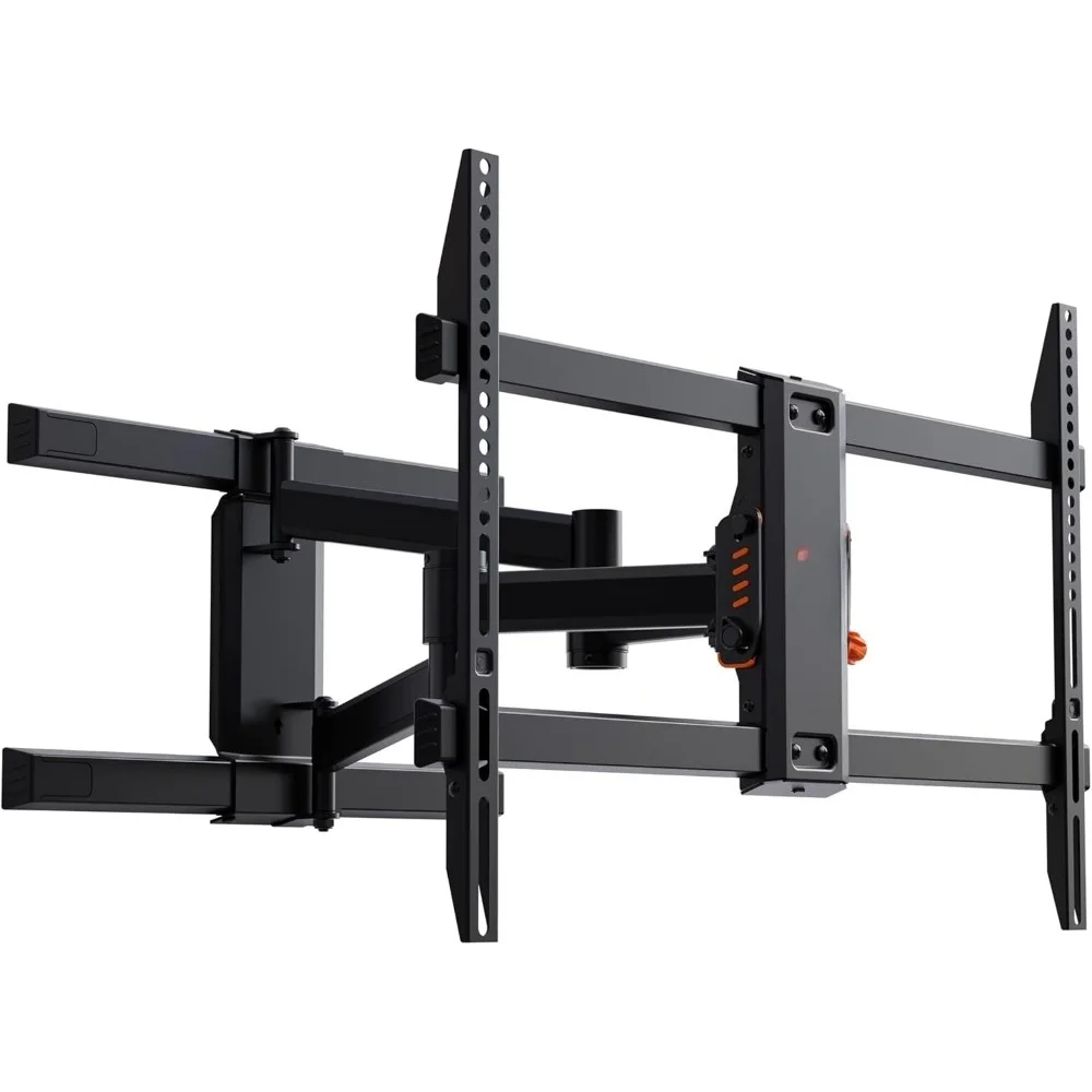 

Full Motion TV Wall Mount Articulating Bracket for 82 Inch TVs Smooth Extension Swivel Tilt Easy Install Cable