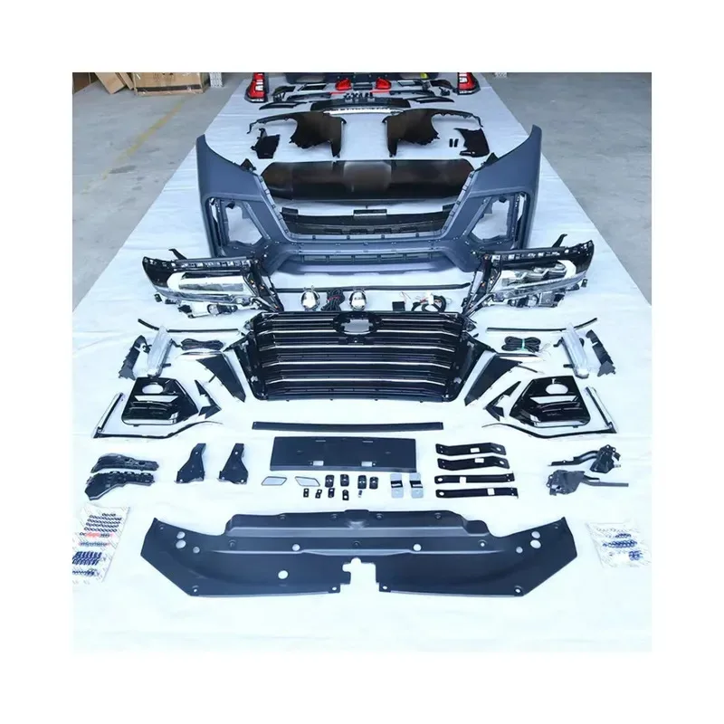 

Auto Body System for Prado 2010-2020 to Navigator Model Front Rear Bumper with Grille Headlights Taillights Hood