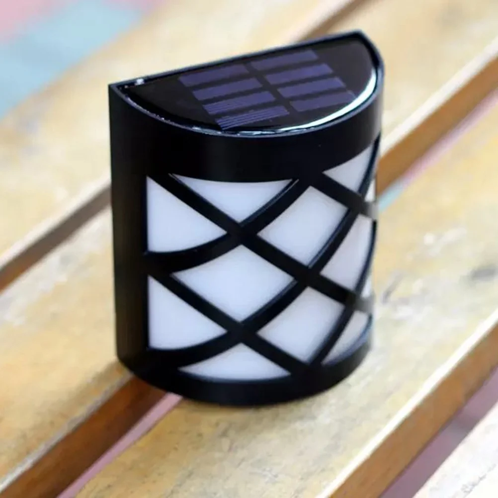 

Outdoor Solar Wall Lights LED Semi Circle Waterproof Solar Garden Lights Outdoor Security Lighting Patio Yard Pathway Driveway