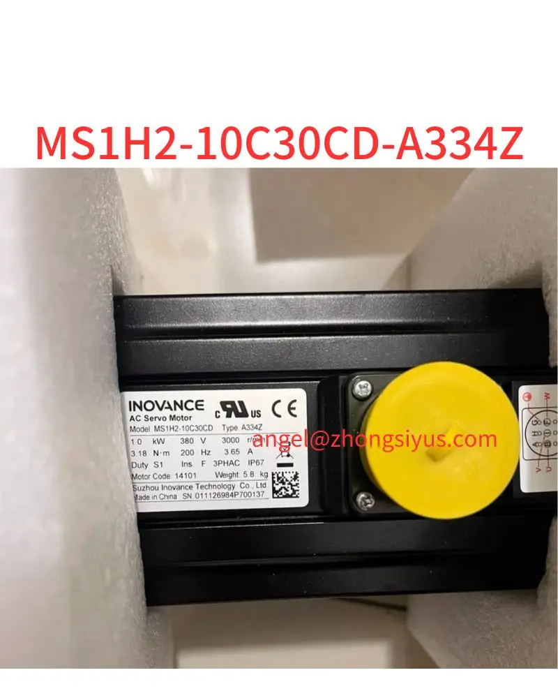 

New MS1H2-10C30CD-A334Z, 1KW motor