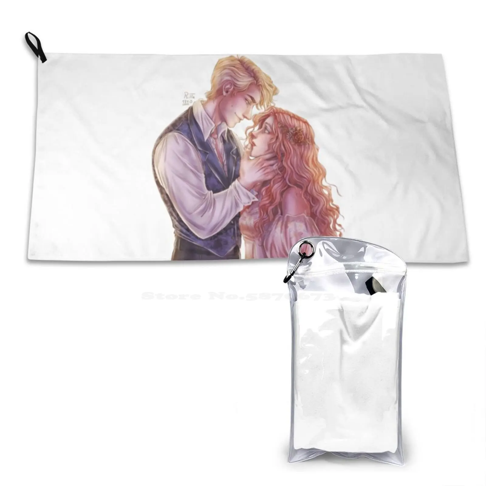 Jacks And Evangeline Soft Comfortable Bath Towel Outdoor Evajacks Evangeline Fox Jacks Prince Of Hearts Caraval Ouabh Once Upon