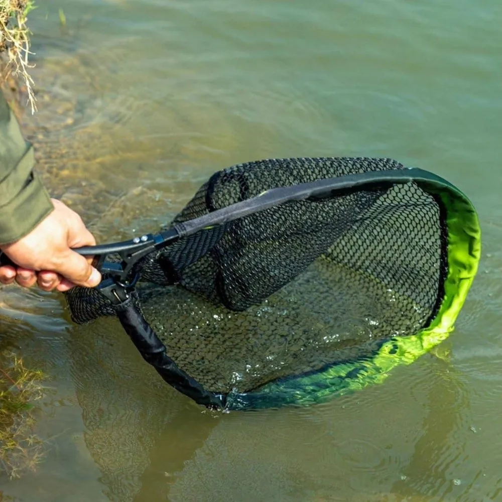 Bolsa plegable para red de pesca con aro acero al carbono - imagen 4