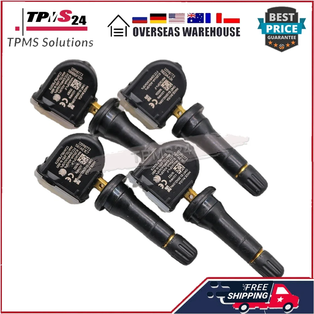 Dla Buick LaCrosse Regal Cadillac CT6 Chevrolet Camaro Cruze Malibu Volt 433MHz czujnik TPMS czujnik ciśnienia w oponach 13598773