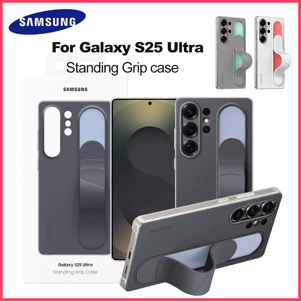

Оригинальный чехол для Samsung Galaxy S25 Ultra Standing Grip для S25Ultra Standing Grip Protector Case EF-GS938