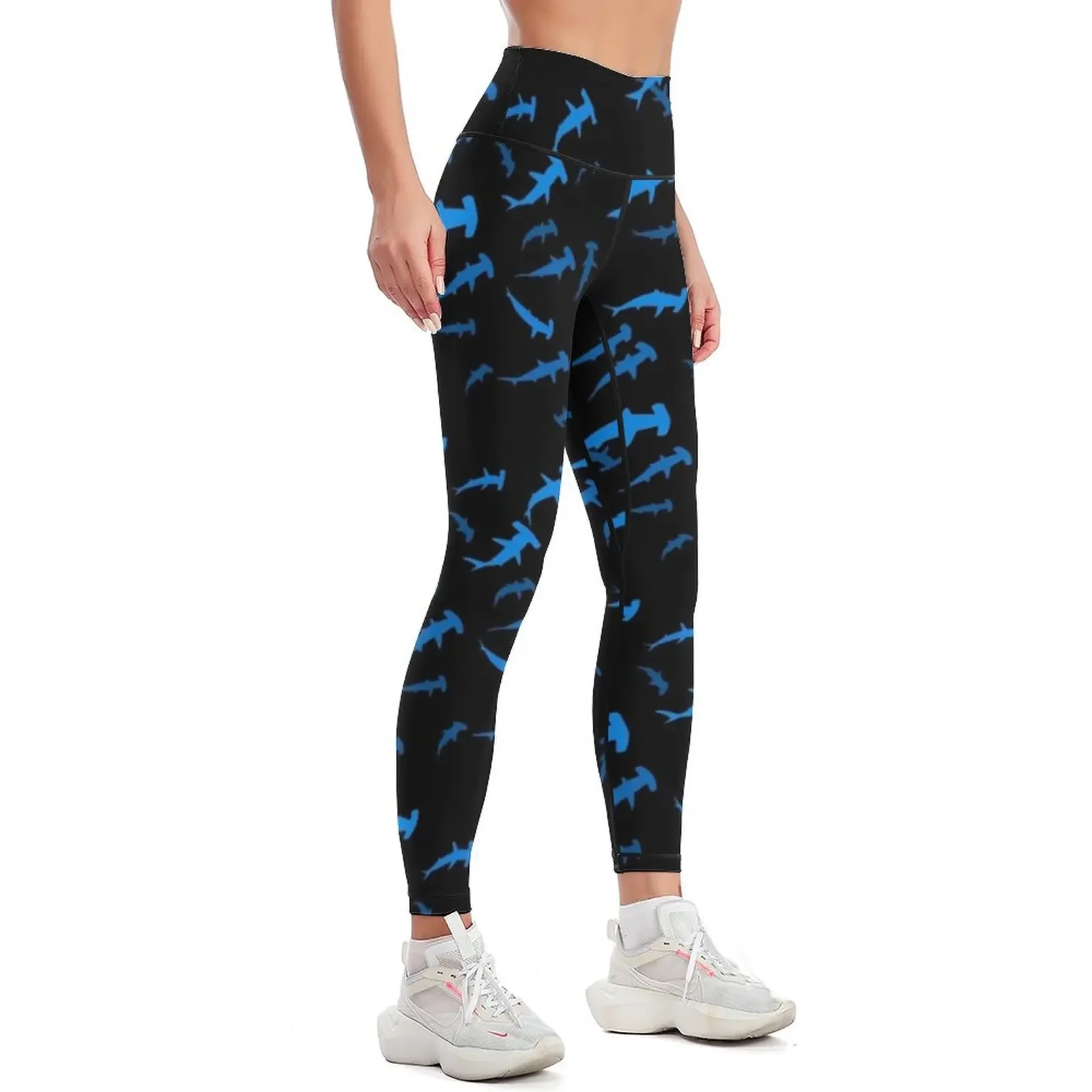 Hammerhead shark Leggings Sports pants for gym sportswear woman sport pants sportswear gym Womens Leggings