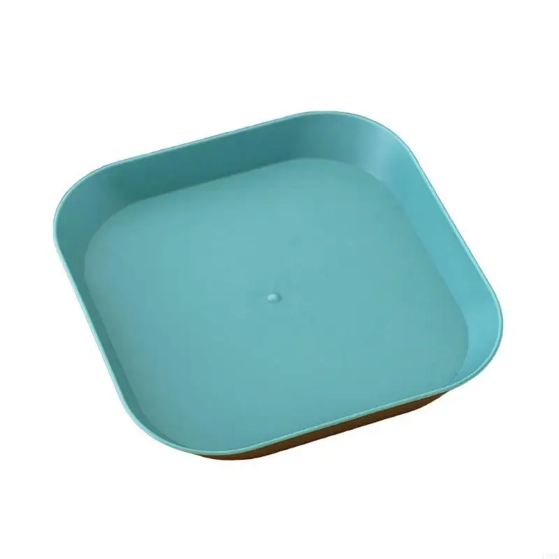 5-Zoll-Kunststoff-Quadrat-Abendessen, Snack-Tablett, Dessertteller für Gemüse, Obst