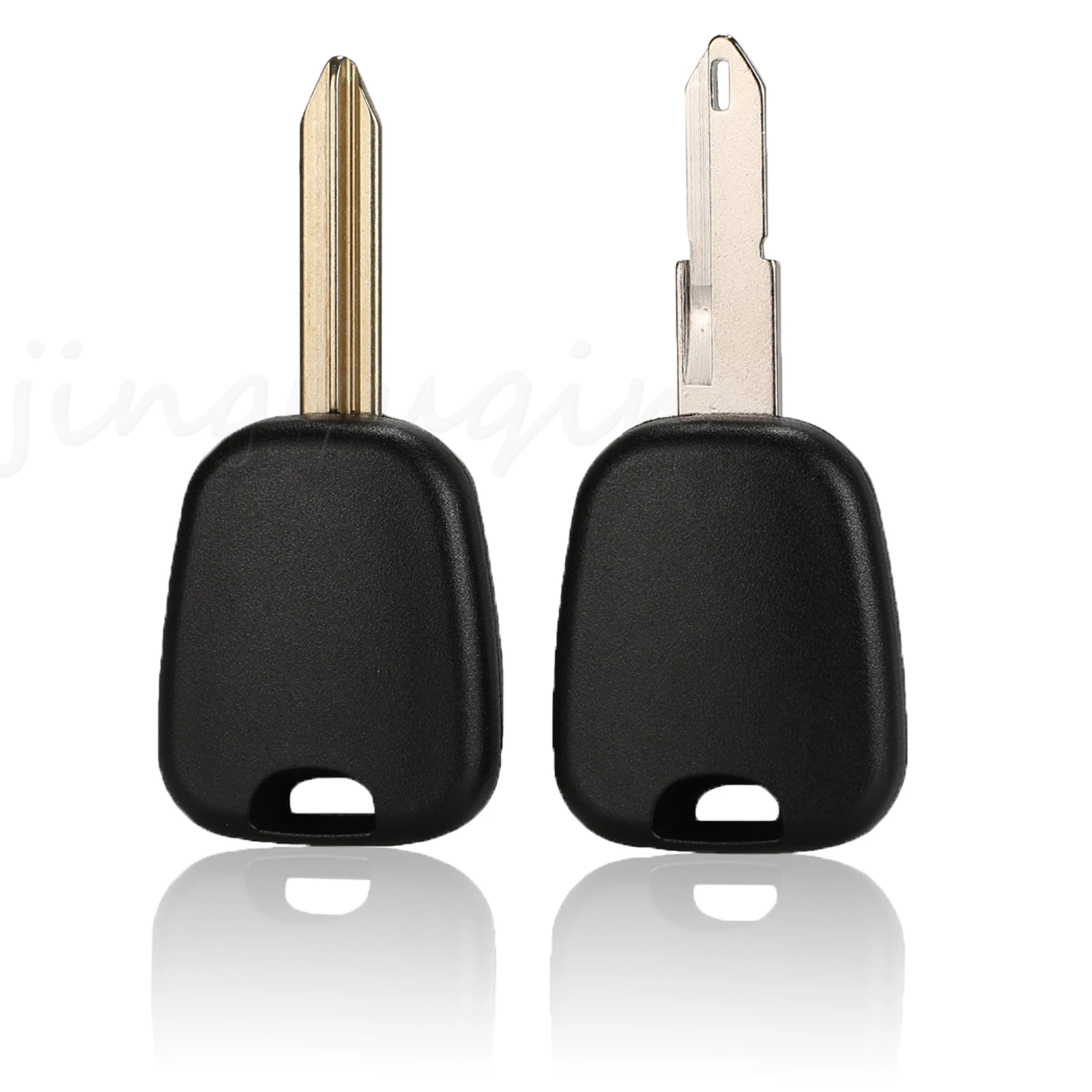 Jingyuqin 트랜스폰더 칩 자동차 키 쉘 케이스 포브, 시트로엥 C2 C3 C4 에 적합, 푸조 106 107 307 207 306 406 VA2 HCA SX9 Ne73