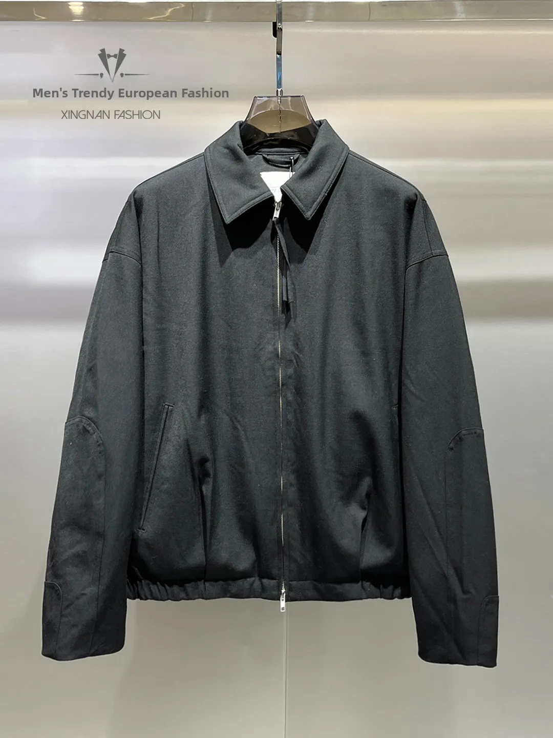 

Мужская повседневная модная пуховая куртка с воротником, короткая, белая, легкая, из натурального пуха, класса люкс, для делового и повседневного стиля, универсальная.