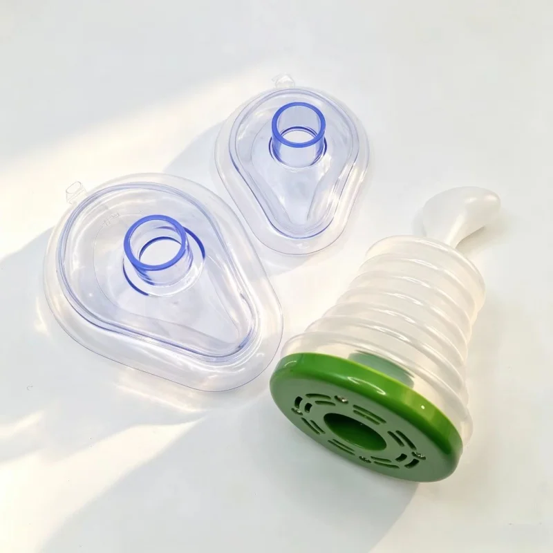CPR Face Shield Anti-Asphyxia Mask, Emergency Resuscitation Device for Adult & Child Safety