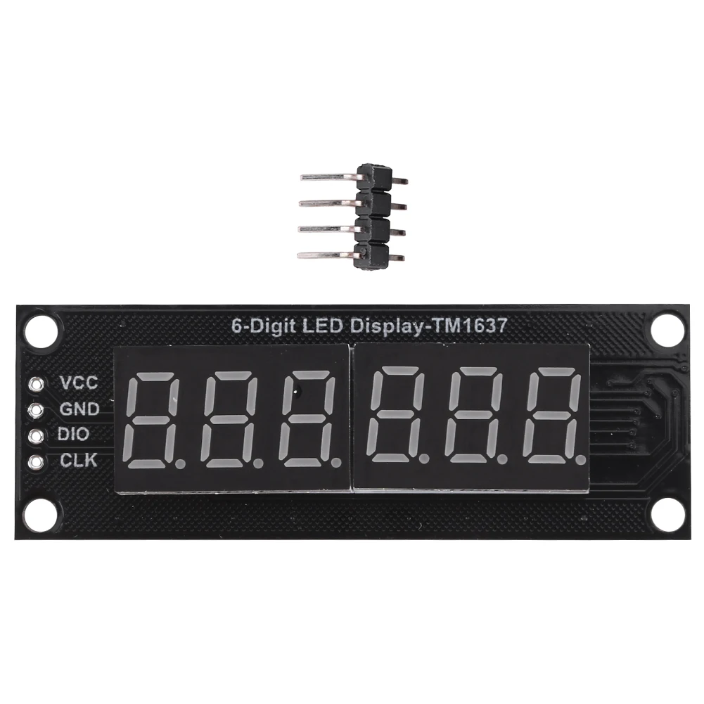 TM1637 LED Display Module for Arduino 6-Digit 7-Segment 0.36\'\'/0.56 Inch Time Clock Indicator Tube Module Red/Blue/Green/Yellow