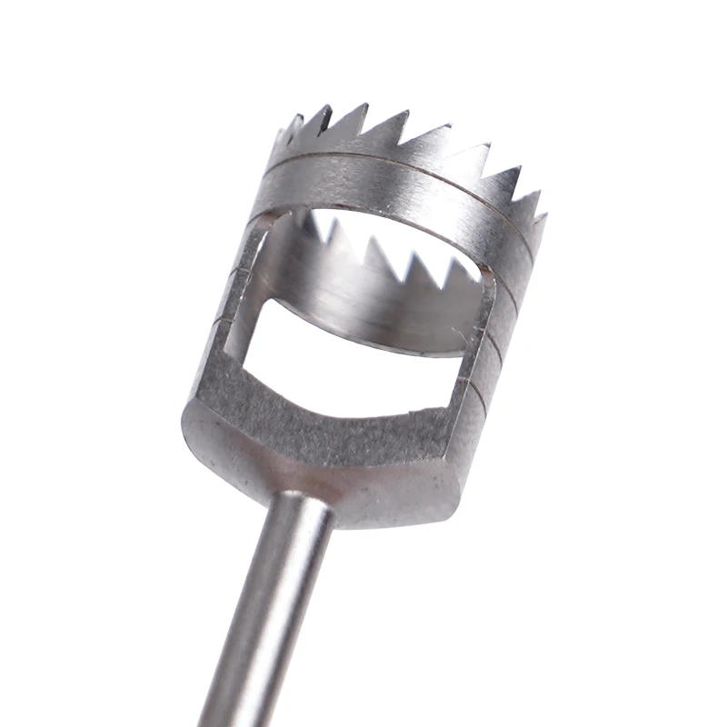 1Pcs Dental Implantat Knochen Trepan Bohrer Bohrer Edelstahl Chirurgische Knochen Extraktion Spaltung Ring Bur für Niedrige Geschwindigkeit handstück