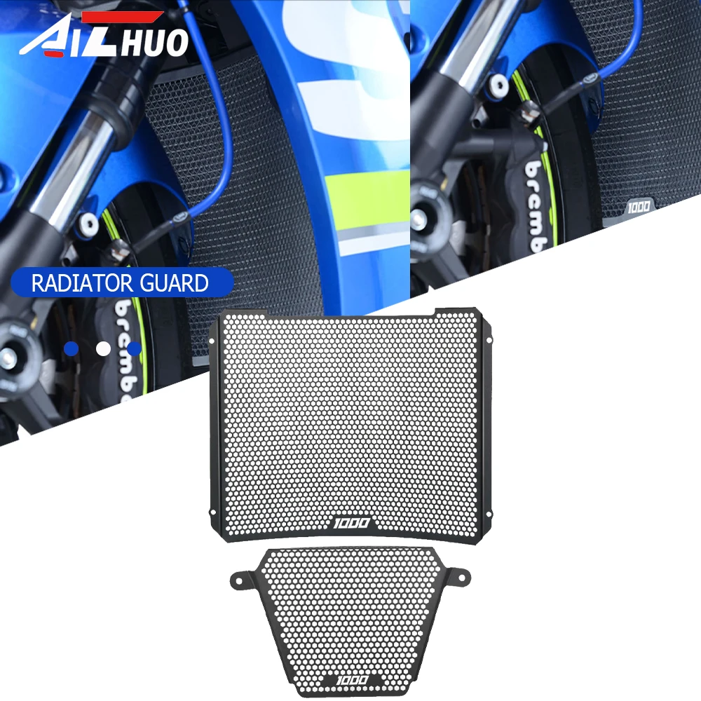 

GSX-R1000 Motorcycle Radiator Guard Cover Oil Cooler Protector For Suzuki GSXR1000R GSX-R 1000R GSX-R 1000 R 2017-2023 2022 2021