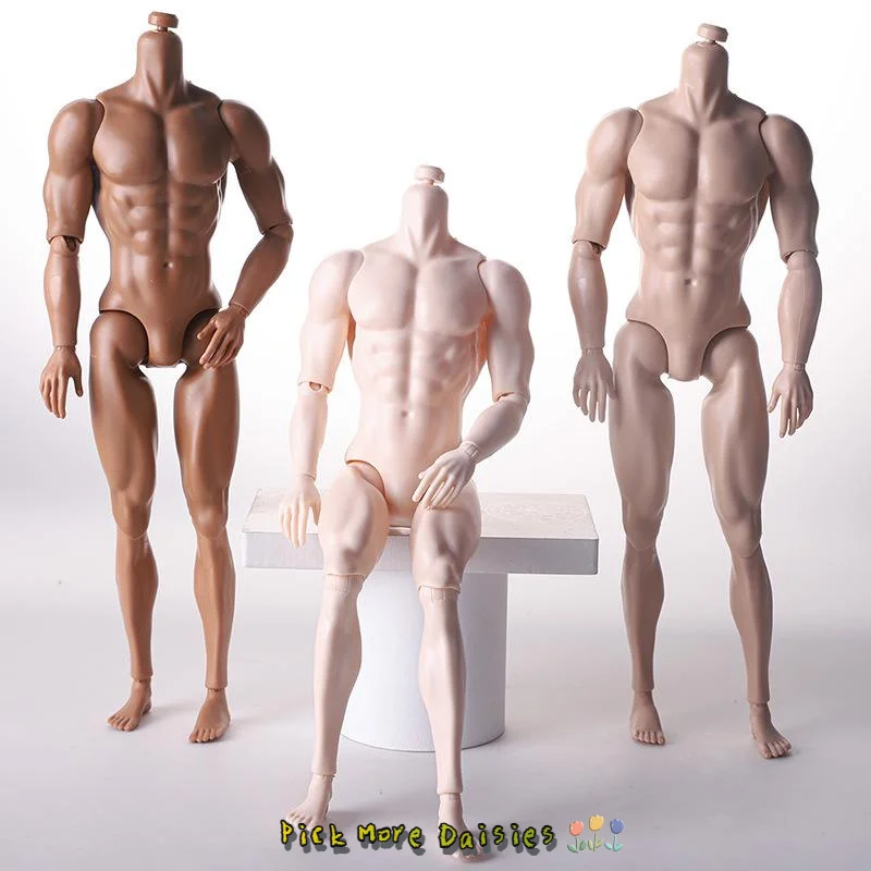 

1/6 Scale 31cm Boy Body Mannequin Model - Normal Tan Skin Strong Humanoid Doll for Doll Accessories And Toy Gifts