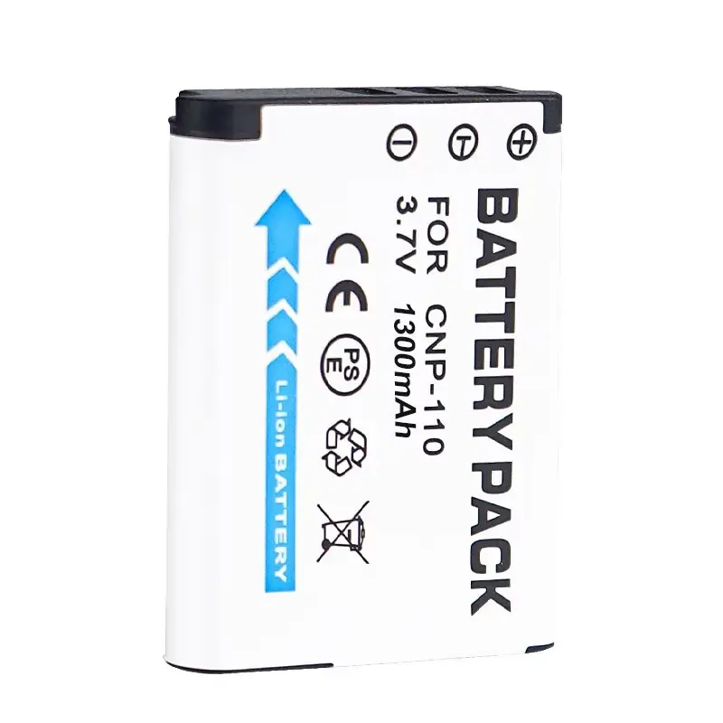 Camera Battery CNP-110 1300mAh Replacement Battery For Casio EX-Z2000 EX-Z2300 EX-Z2200 EX-ZR10 EX-ZR20 EX-ZR15