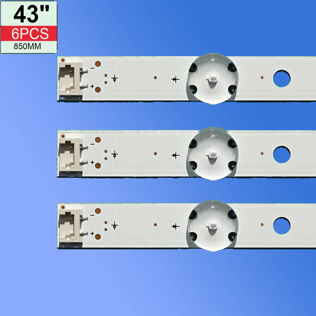 Rétro-éclairage LED pour 10TV 8LED, 43UF640T 43UH619v 43UH620V 43UH610V 43UH6030 43UF6407 43LH60 _ FHD _ A UF64 _ UHD _ A 43LH60FHD 43UF6409