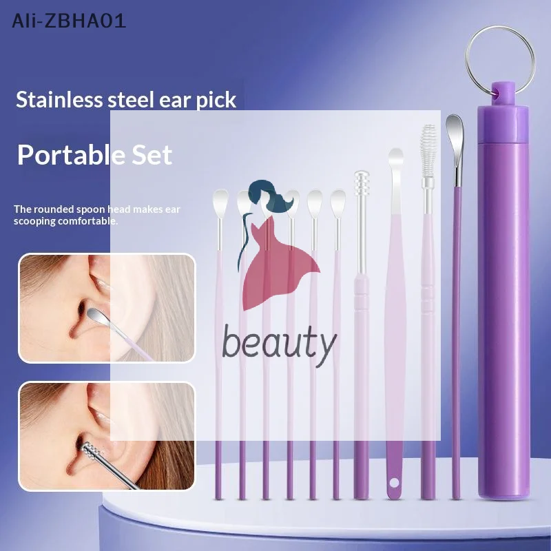 

1 комплект инструментов для удаления ушной серы, очиститель ушной серы, копание артефактов, средство для удаления ушей, средство для очистки ушей, ваш комплект гаджетов