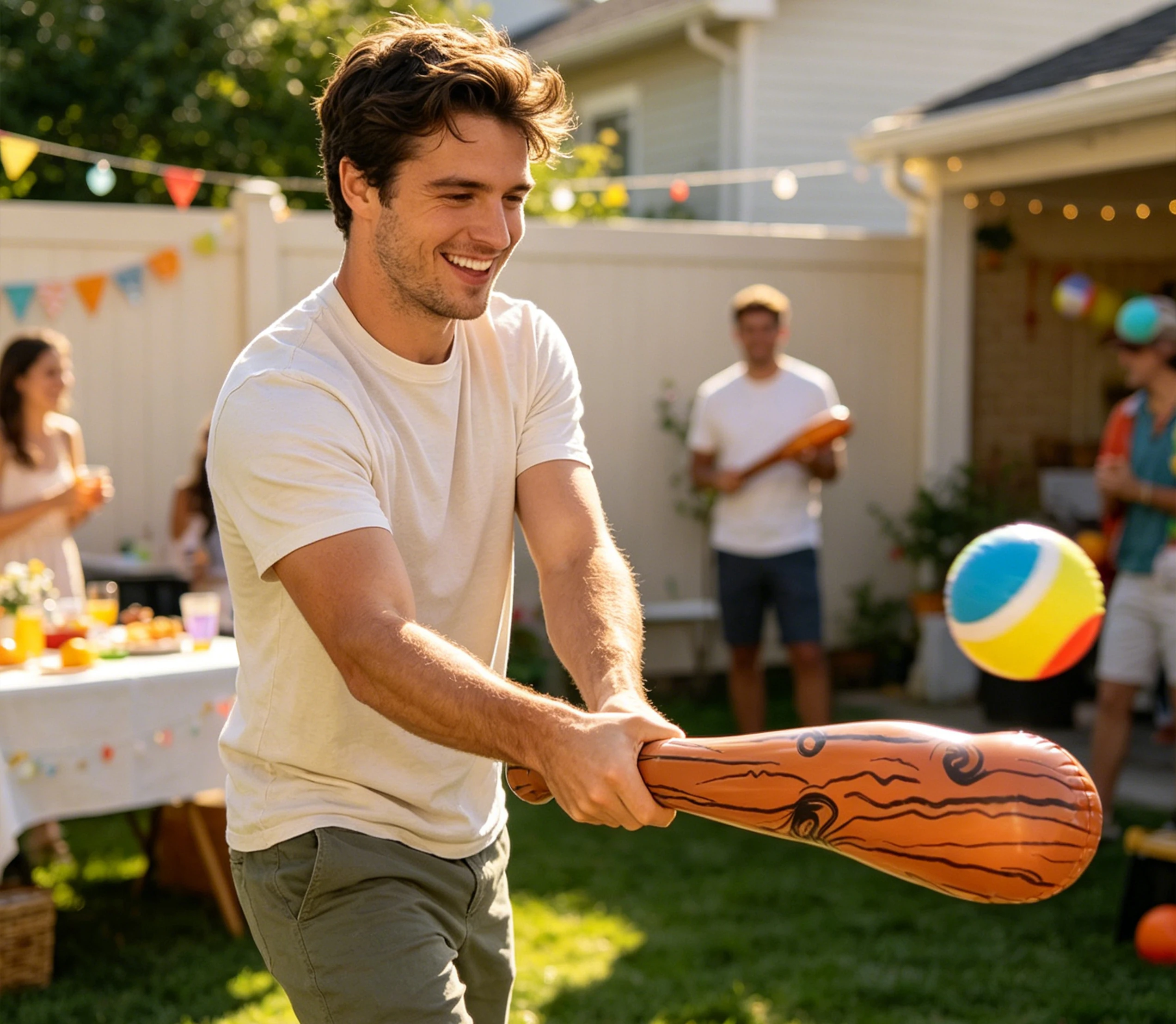 Inflatable Baseball Bat - Inflatable Toy Bat, Baseball Party Favors Stuffs, Decorations Party Prizes for Kids，Baseballs Party