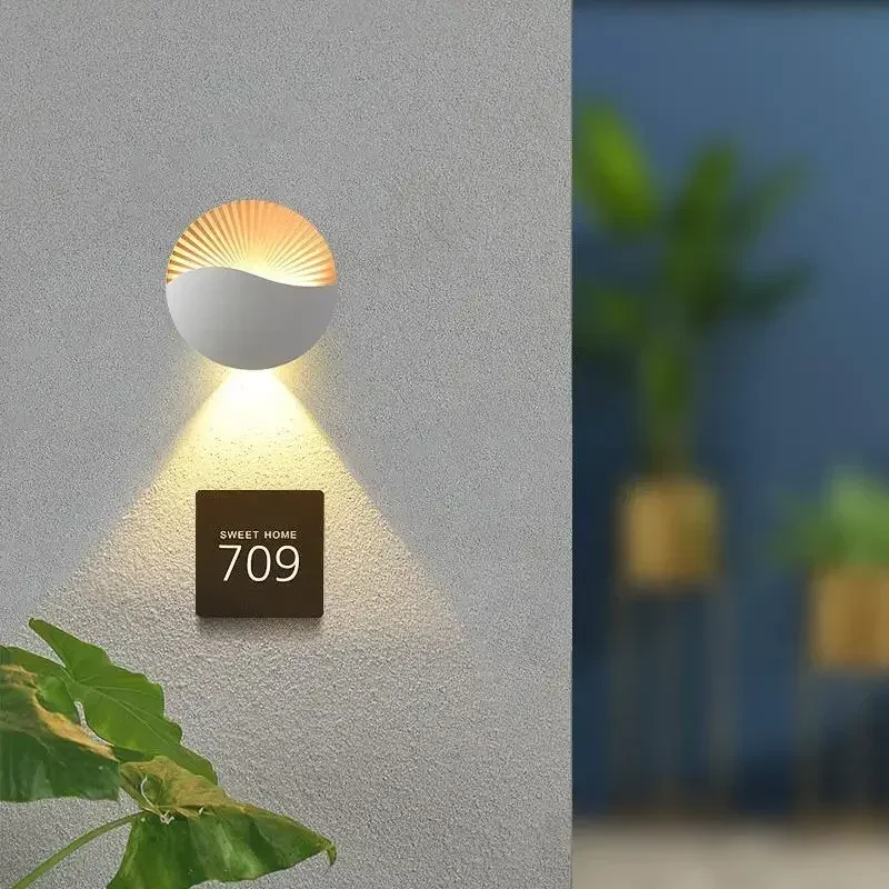 Bedroom bedside wall lamp Outdoor waterproof  Modern simple Living room staircase aisle Balcony terraceсветильник настенный 벽등