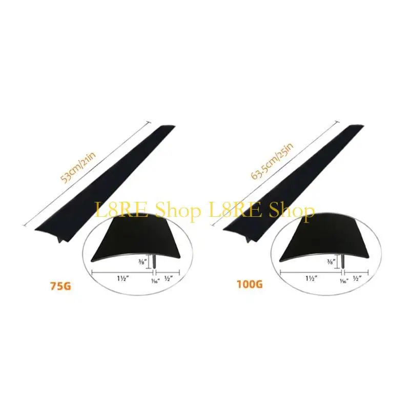 l8re 2ギャップカバー用のシリコンストーブカウンター、21インチ/25インチキッチンカウンターStovetop Kitchen Applの間のギャップフィラー用