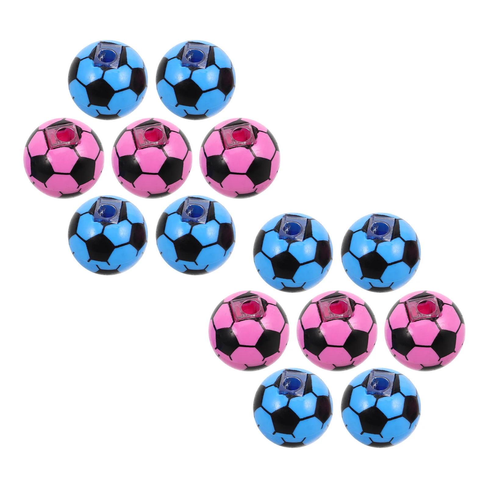 20pcs Football Shaped Pencil Sharpener Single Hole Portable Manual Sharpener For School Office Kids Classroom Students