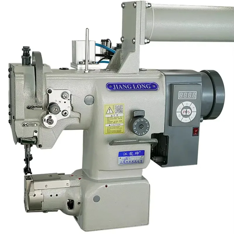 6860SD3 Heavy Duty Triple Transport Suitcase Luggage Heavy Duty Cylinder Arm Sewing Machine with Table for Sale