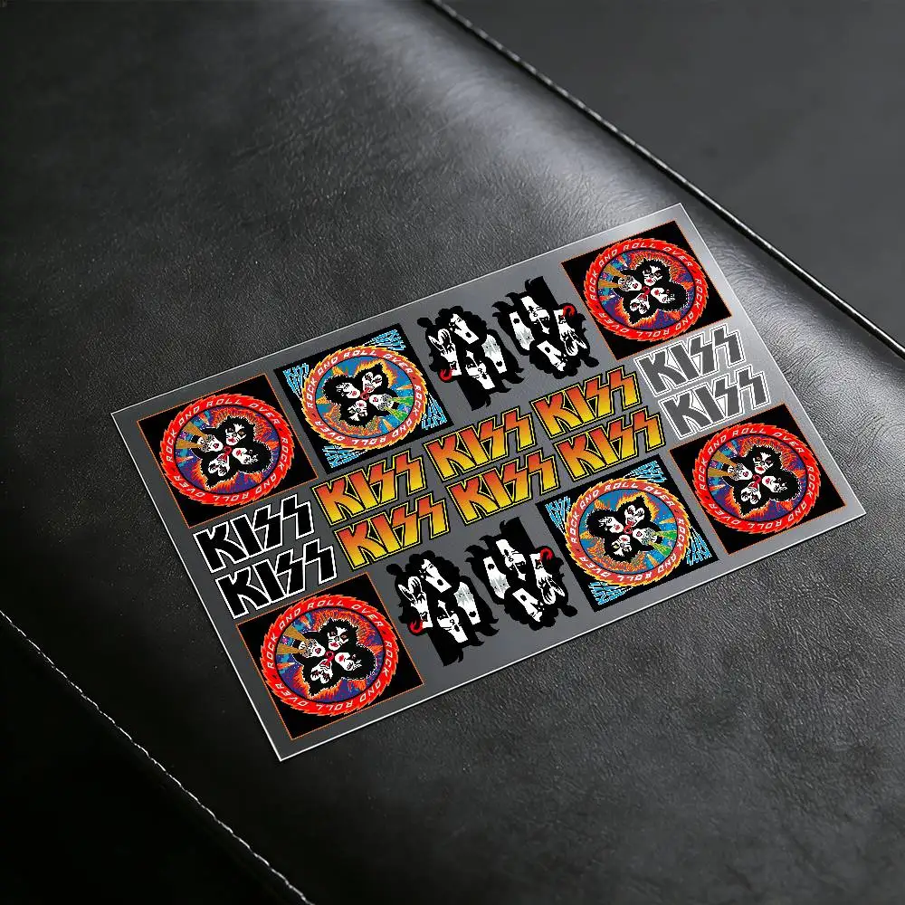 K-KISS Rock Band Stickers Auto Body Bumper Windows Motorcycle Laptop Walls Vinyl Decal Car Tuning Accessories view 5