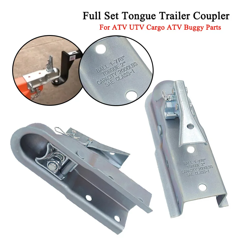 Beach Kart Trailer Hook Accessories Modified Trailer Frame Connection Device Connection Tractor Universal Ball Head Cover