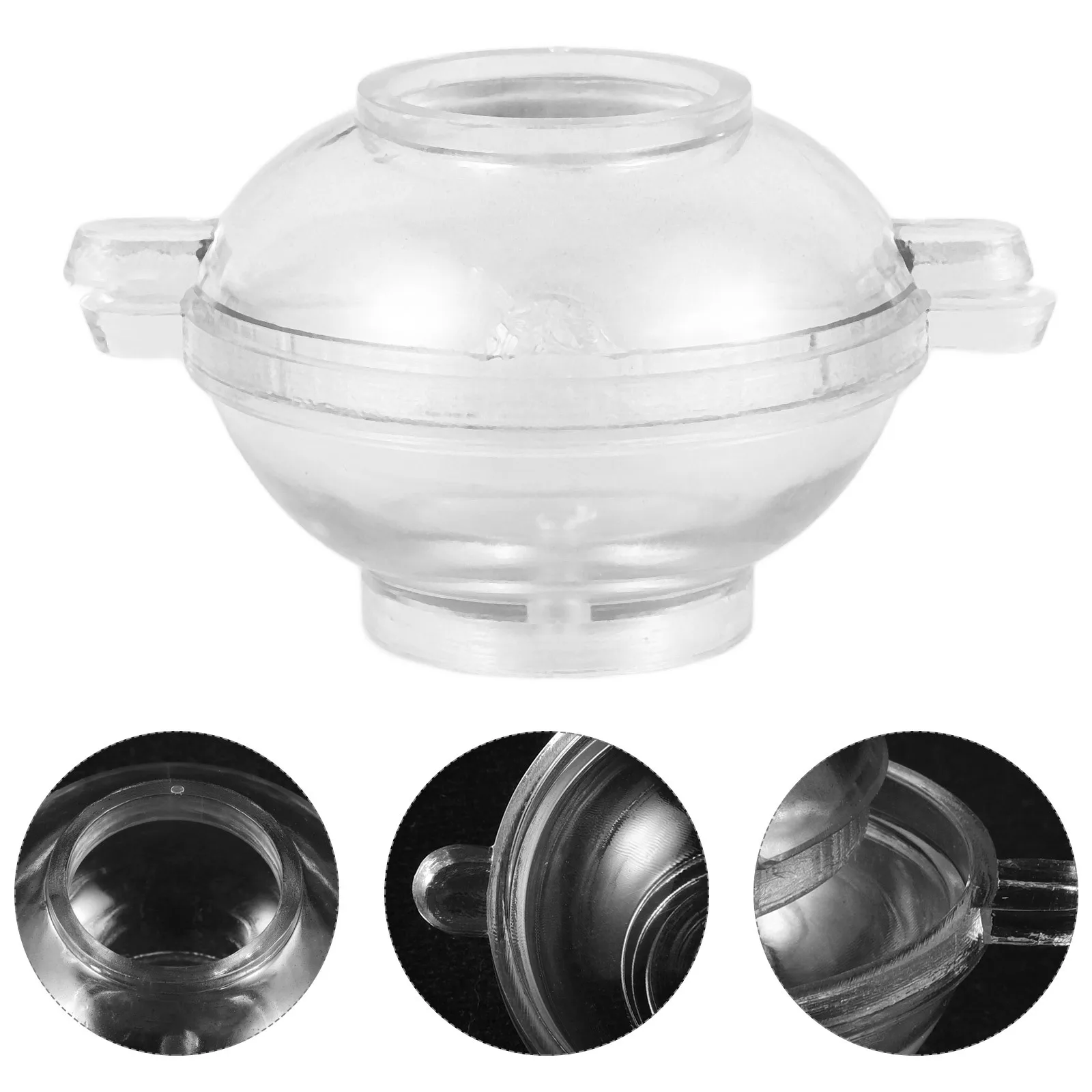 

Floating DIY Mold Premium Reusable Plastic Mold for Crafting Scented Candles and Handmade Decorations Easy Demould