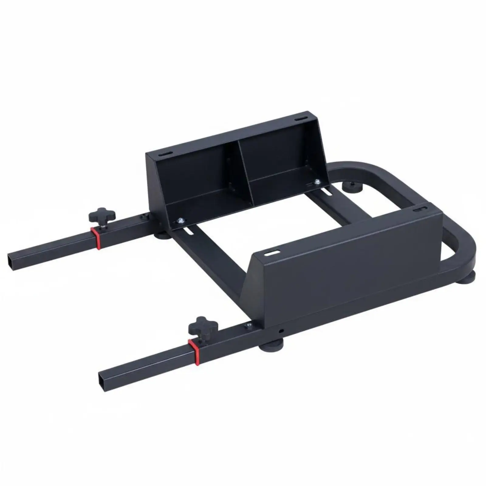 Support de volant de simulateur stable avec cadre de cockpit et barre transversale