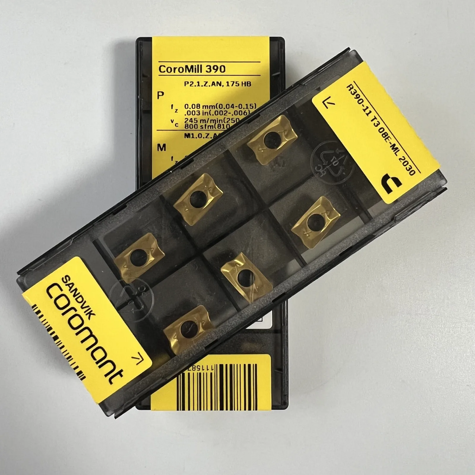 

SANDVIK / R390-11T308E-ML 2030 / Оригинальные шведские лезвия из твердого сплава, 10 шт.