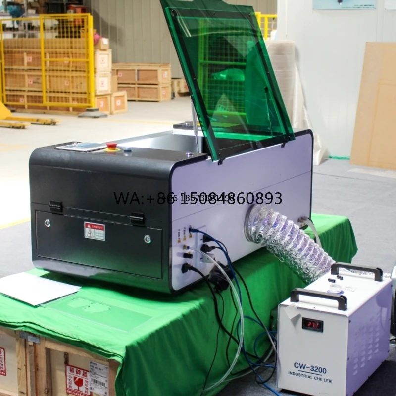 60W CO2 Cutting Engraving Machine 4060 Working Area Non-metal Wood Acrylic Stone DIY Craft Industrial Precision Processing Tool - view 5