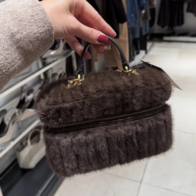 Thumbnail 4 - #54 Faux Fur Shoulder Bags Deals & Discounts