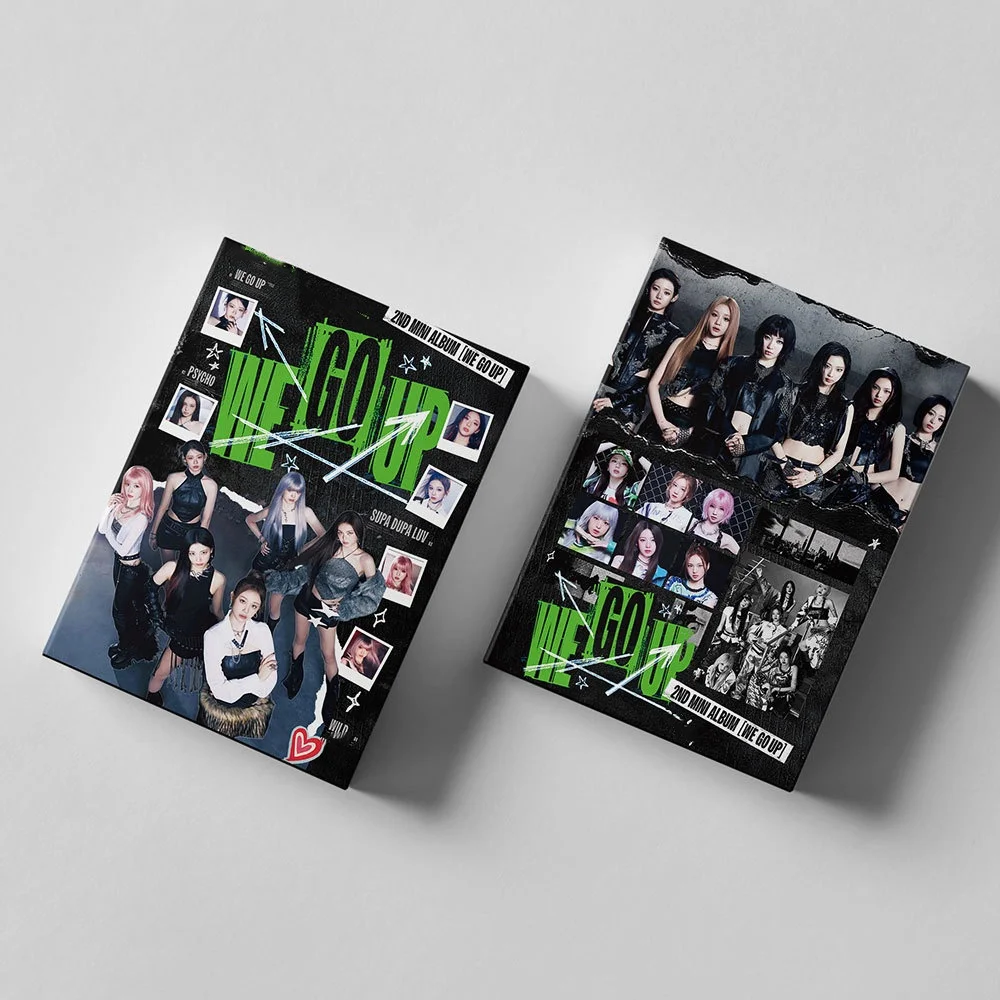 ألبوم KPOP BABYMONSTER WE GO UP 55 قطعة/المجموعة/مجموعة بطاقات محاصر عالية الجودة طراز INS طباعة مزدوجة الجانبين بطاقة LOMO هدية ASA AHYEON RORA